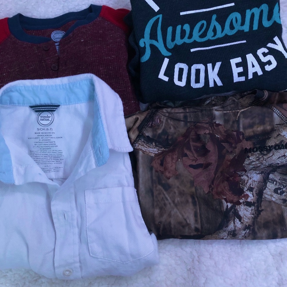 Boys shirt bundle🏷